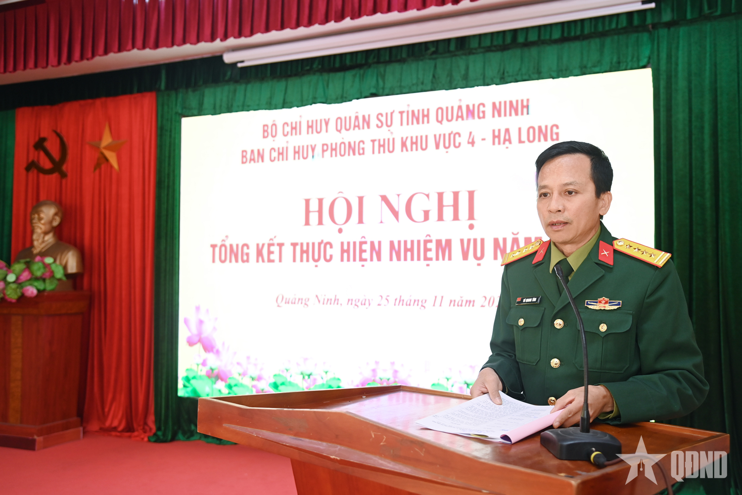 Ban Chỉ huy Phòng thủ khu vực 4 - Hạ Long: Tổng kết thực hiện nhiệm vụ năm 2025